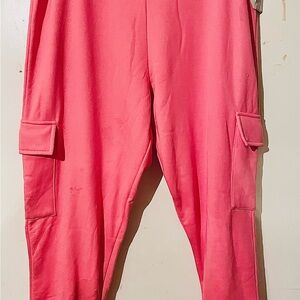 Better Sports Performance for Bright Pink Cargo Sweatpants